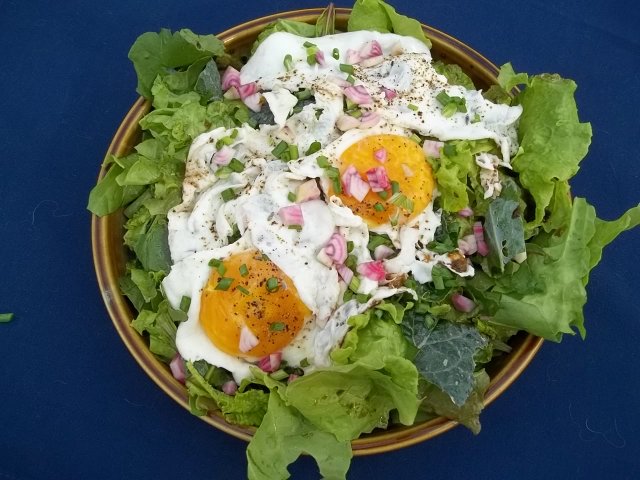 A different kind of egg salad